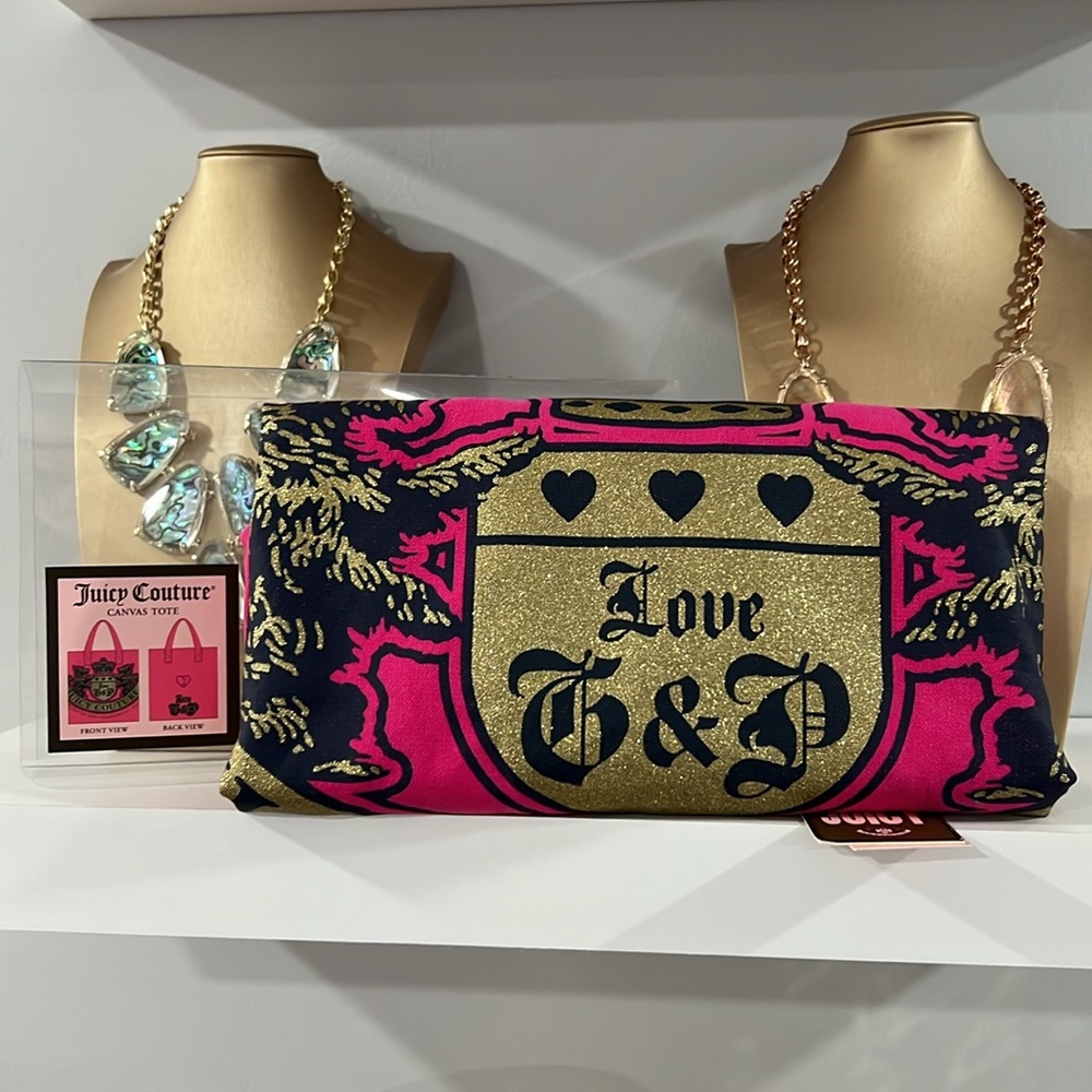 Juicy Couture XL Collectible Tote - New With Tag - Rare